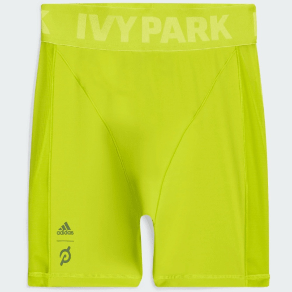 Adidas x Ivy Park x Peloton Cycling Shorts in Shock Slime